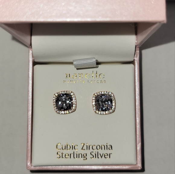 Nanette Lepore Rose Gold and Silver Earrings - Picture 4 of 10